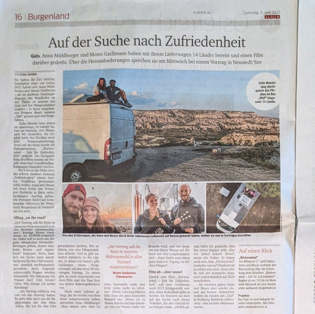 #17 / Kurier-Interview